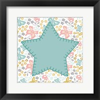 Baby Quilt Gold IV Framed Print