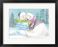 Polar Cap Friends III Framed Print