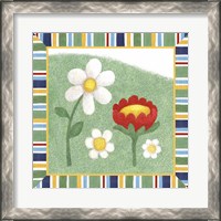 Framed 'Americana Garden I With Border' border=