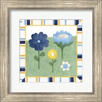 Framed 'Americana Garden IV With Border' border=