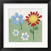 Americana Garden II Framed Print