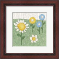 Framed 'Americana Garden III' border=