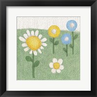 Framed 'Americana Garden III' border=