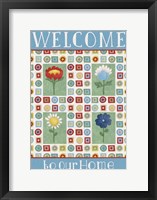 Framed Welcome Squares