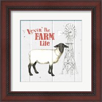 Framed 'Farm To Table VII' border=