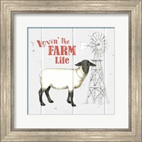 Framed 'Farm To Table VII' border=