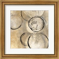 Framed 'Circle in a Square II' border=