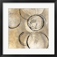 Circle in a Square II Framed Print