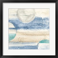 Framed 'Circles in Time III' border=
