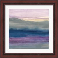 Framed 'Grey Hills I' border=