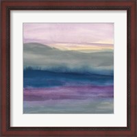 Framed 'Grey Hills I' border=