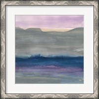 Framed 'Grey Hills II' border=