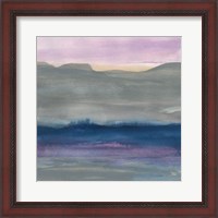 Framed 'Grey Hills II' border=