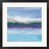 Violet Reflection II Framed Print