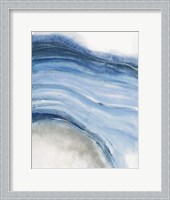 Framed Watercolor Geode IV