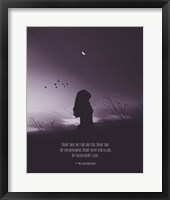 Framed Doubt Thou the Stars are Fire Shakespeare Night Scene Grayscale