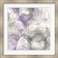 Framed Amethyst Circles II