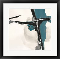 Creamy Cerulean II Framed Print