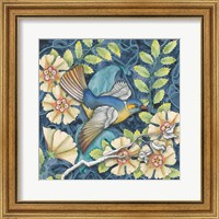 Framed 'Arts and Crafts Bird III' border=