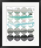 Summer Dots v2 Neutral Framed Print