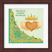 Framed 'Celtic Charm III' border=