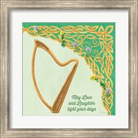 Framed 'Celtic Charm II' border=