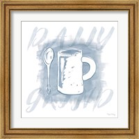 Framed 'Jazzy Java IV' border=