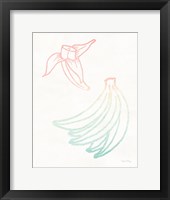 Sunset Palms Fruit III Framed Print