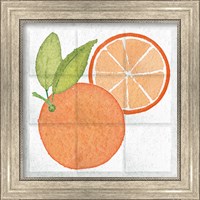 Framed 'Citrus Tile V' border=