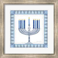 Framed Celebrating Hanukkah III