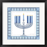 Framed Celebrating Hanukkah III