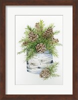 Framed Birch Vase II