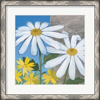 Framed 'Summer Garden II' border=