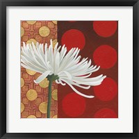 Morning Chrysanthemum I Framed Print