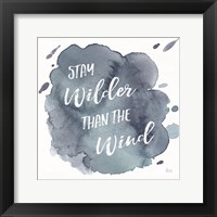 Watercolor Wanderlust Adventure II Framed Print