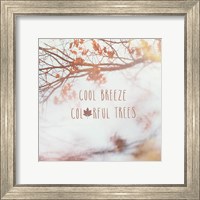 Framed 'Autumn Calling II' border=