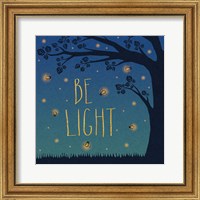 Framed 'Twilight Fireflies IV' border=