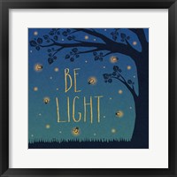 Framed Twilight Fireflies IV