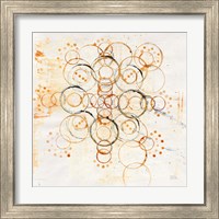 Framed 'Henna Mandala I' border=