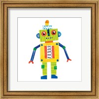 Framed 'Robot Party IV' border=