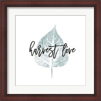 Framed 'Harvest Sentiments III' border=