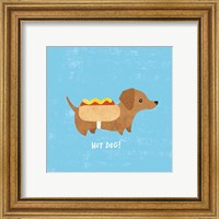 Framed 'Good Dogs Dachshound' border=