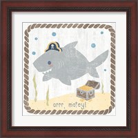 Framed 'Nautical Friends IV' border=