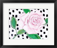 Pink Rose Framed Print