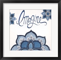 Imagine Framed Print