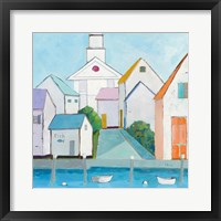 Framed Harbor Town III