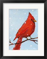 Framed Cardinal I