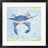 Framed Blue Crab VI