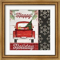 Framed 'Happy Holiday' border=