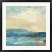 Framed Sunset Beach I A